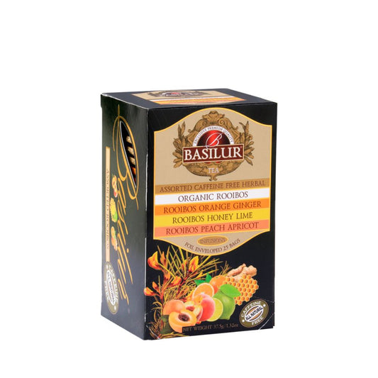 CAJA ROOIBOS FRUTAL BASILUR 25 BOLSAS