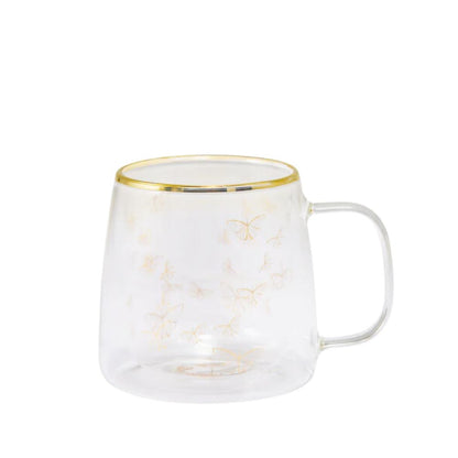 TAZA DOBLE VIDRIO MARIPOSAS ADAGIO 400ML