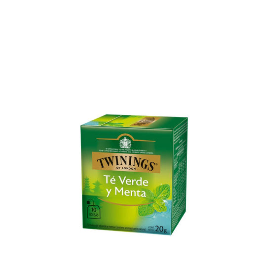 TE VERDE MENTA TWININGS 10 BOLSAS