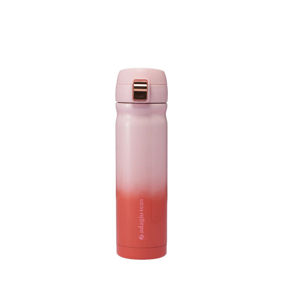 TRAVEL MUG ROSADO ROJO ADAGIO TEAS 400ML