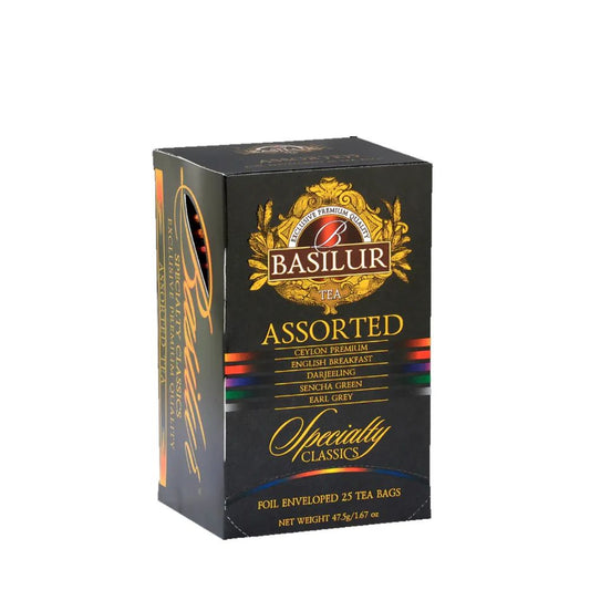 CAJA VARIEDAD CLASICOS BASILUR 25 BOLSAS