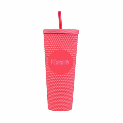 VASO TUMBLER CON BOMBILLA KEEP 710ML