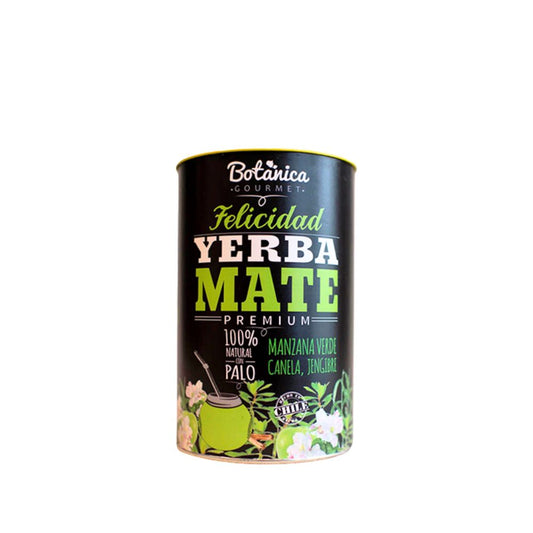 YERBA MATE FELICIDAD TARRO BOTANICA 300GR