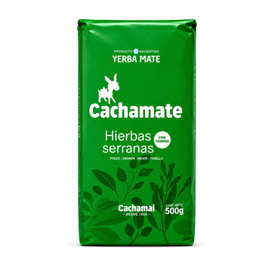 YERBAMATE CACHAMATE HIERBAS SERRANA 500GR