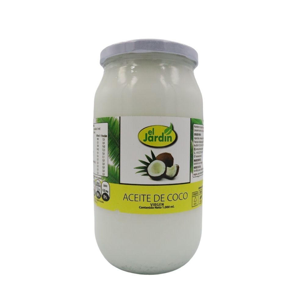 ACEITE DE COCO EL JARDIN 1LT